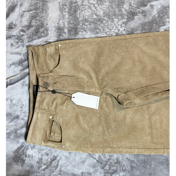 NWT Universal Standard Size 0 High Rise Straight
Corduroy Pants Khaki Tan - Picture 5 of 11